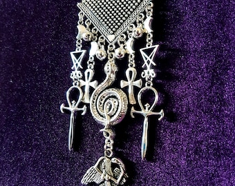 Vampyre Ankh Lilith Necklace