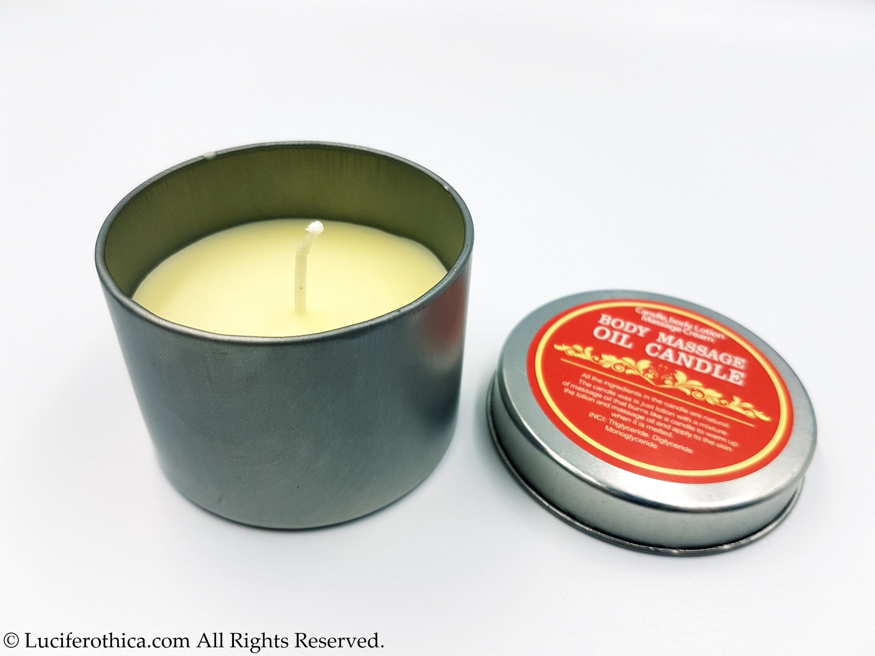 Body Massage Oil Candle