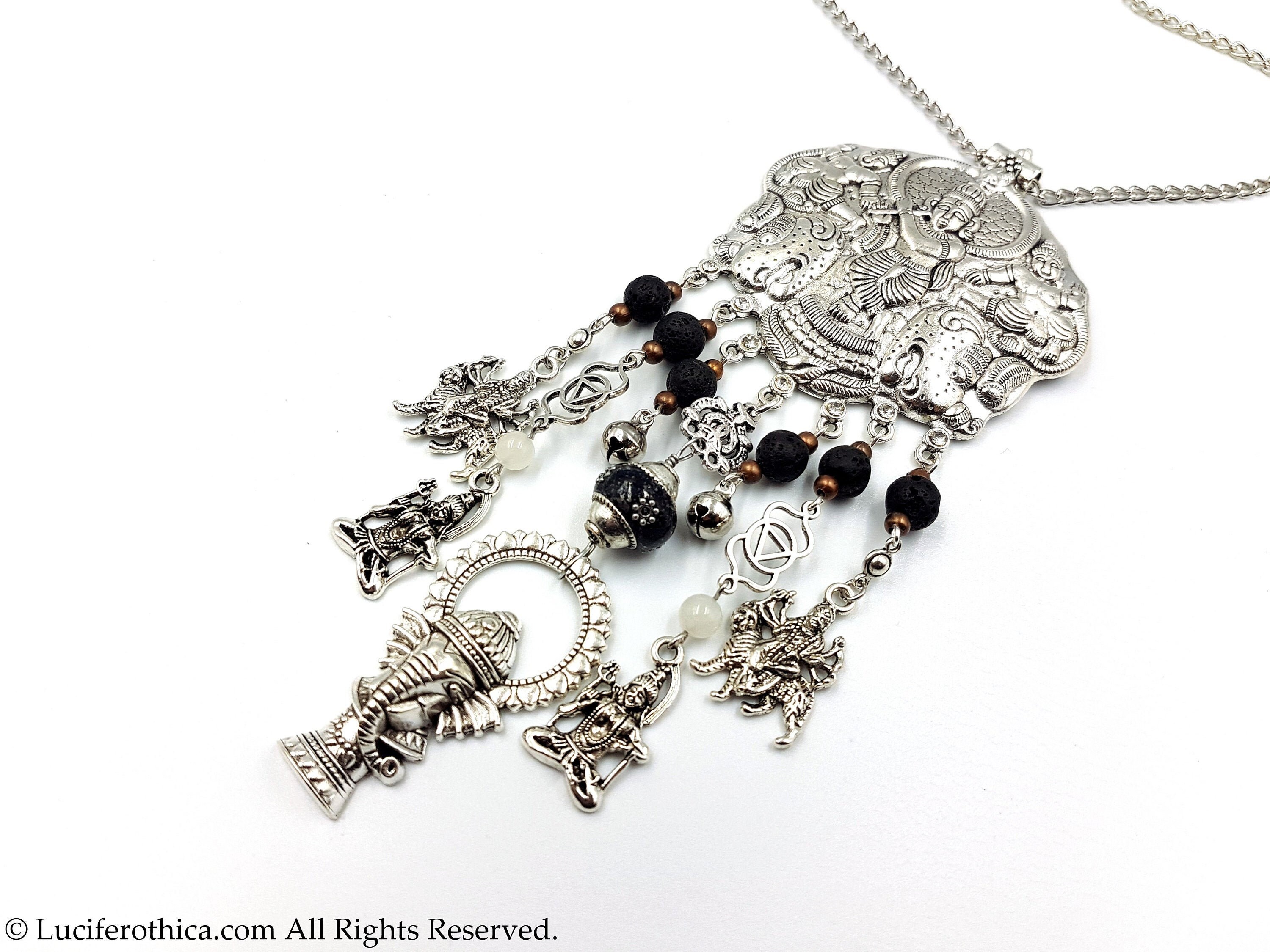 Ayurvedic Hindu Third Eye Necklace