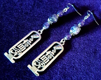 Egyptian Amethyst Earrings