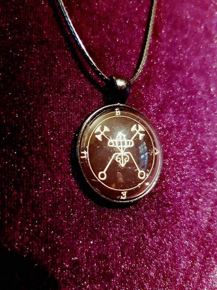 Sigil of Bael Necklace. 