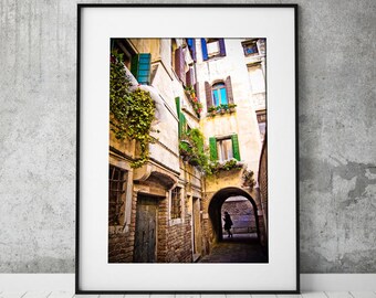 Venice Street Photography Print Photo