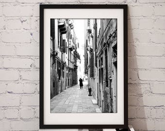 Venice Street Photography Print Photo