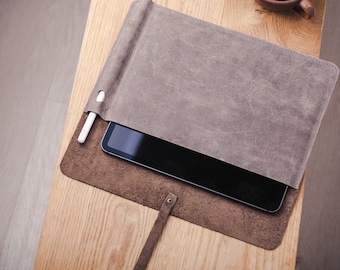 Custodia per iPad pro 12.9 con portamatite, custodia per iPad con portamatite 10.2, custodia in pelle per iPad, custodia per iPad pro 11 2020 con portamatite