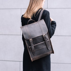 Laptop backpack,Leather backpack,Rucksack,Laptop bag,Handmade backpack,15 inch laptop bag,Mens backpack,Custom backpack,School backpack