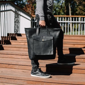 Tote backpack mens cheap