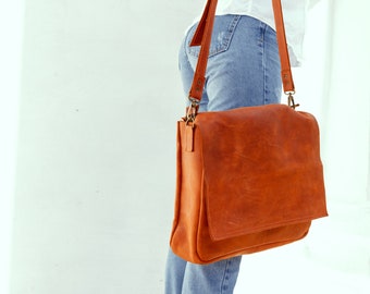 Bolso ordenador mujer de piel, Bolso ordenador mujer, Bolso ordenador mujer 16 pulgadas, Bolso ordenador portátil de piel personalizado, Bolso ordenador portátil de piel