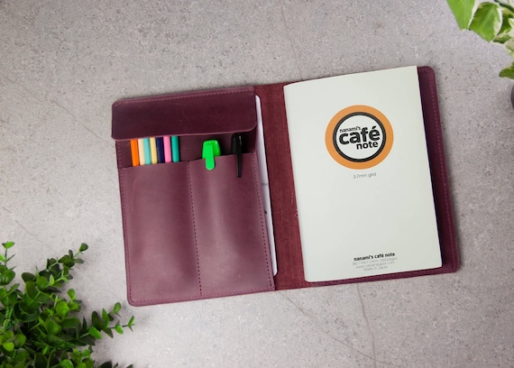 Nanami Cafe Note B6 Slim Coverb6 Slim Leather Coverb6 Slim | Etsy