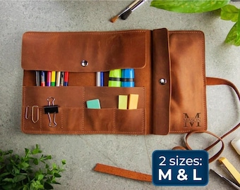 Paint brush case personalized,Artist gifts for men,Personalized gifts for artist,Roll up pencil case,Artist roll up,Gifts for painters