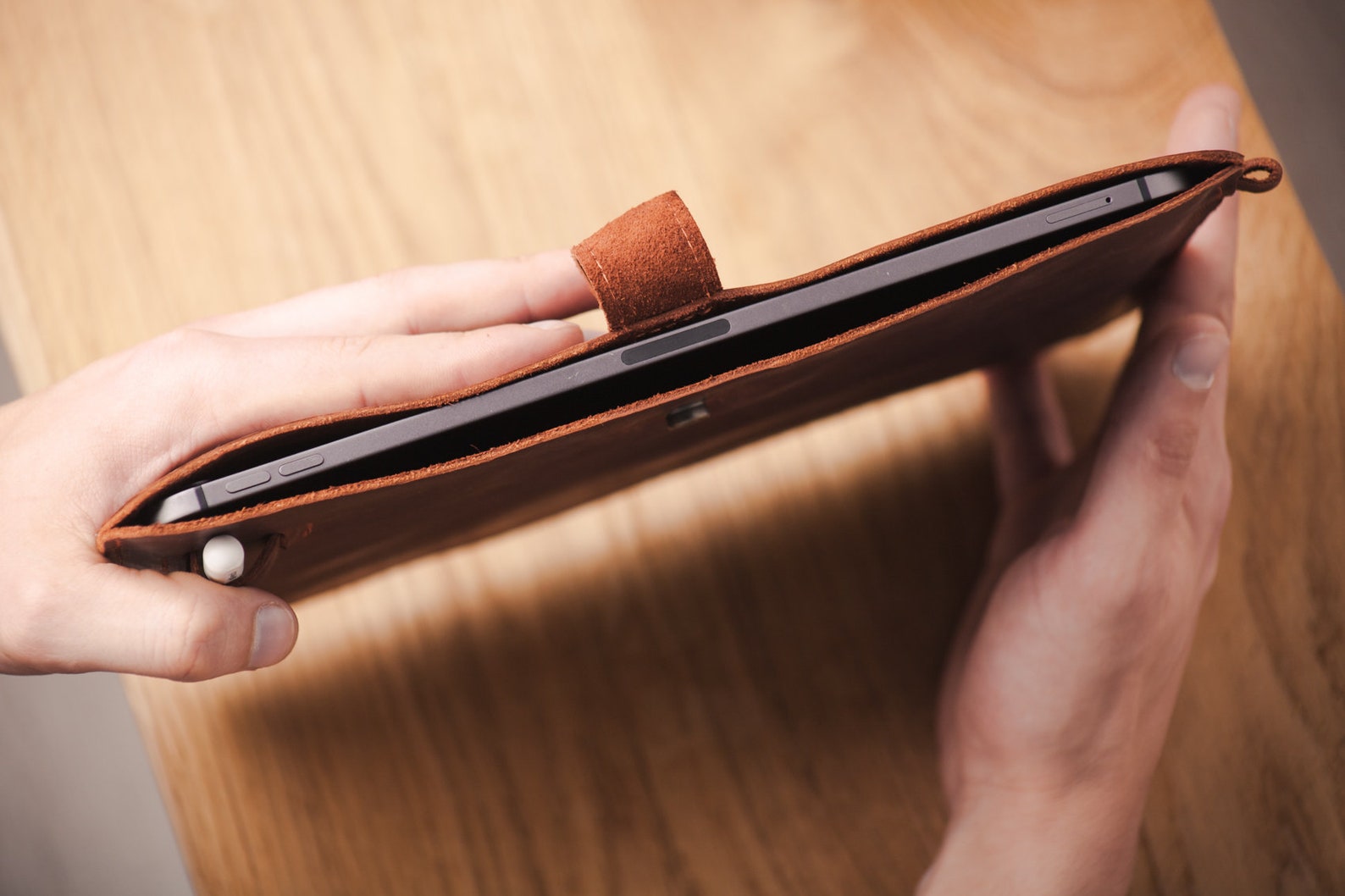 IPad 10.2 case with pencil holder iPad pro 12.9 case leather Etsy