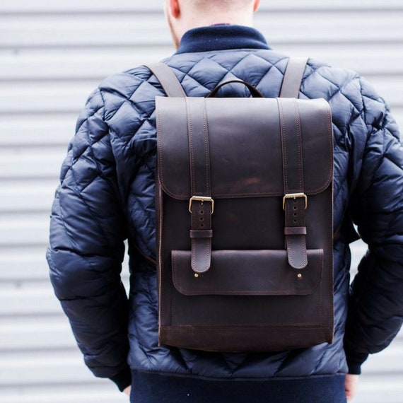 Leather Backpack