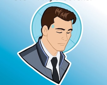 I am alive - Detroit: Become Human Connor RK800 vinyl sticker