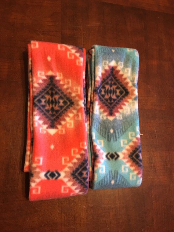 66/" x 5/" Coral Southwest Bow Sock Sleeve Recuver Traditional Archery Hunting