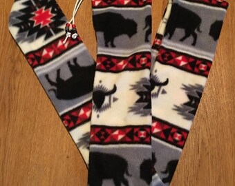 64"X5"  Buffalo Fleece Sock/Sleeve/Case Recurve Traditional Archery Hunting Gear
