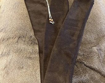 72" Dark Brown Fleece Sock/Sleeve/Case Longbow Traditional Archery Hunting Gear