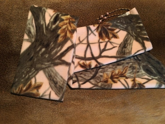 64 Pink Camo Soft Fleece Sock sleeve case Longbow or Recuver