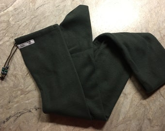 72" x 4" Gray Fleece Sock/Sleeve/Case  Longbow Traditional Archery Hunting Gear