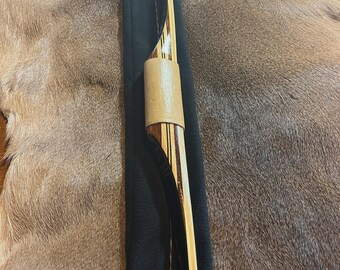 66" Black Fleece Sock/Sleeve/Case Recurve or Longbow Traditional Archery Hunting  Gear