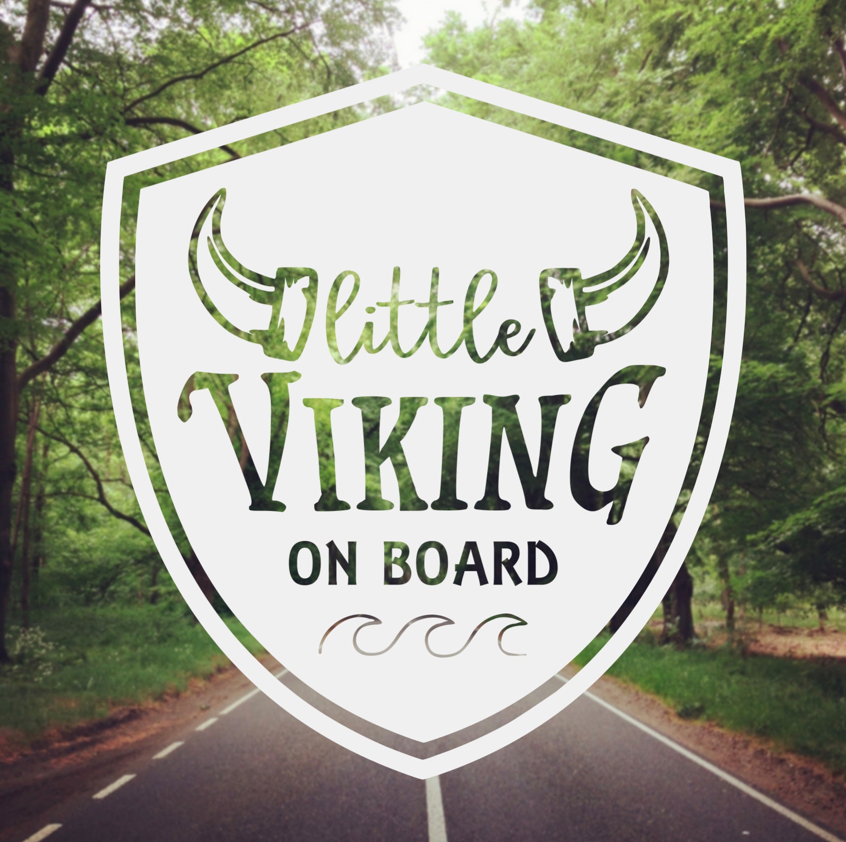 Viking Decal Vikings Fans Baby on Board Decal Vinyl Etsy UK