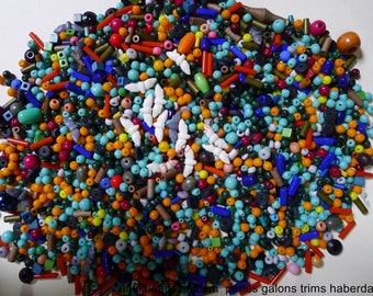 150 grs mix beads birds,tubes,rond...