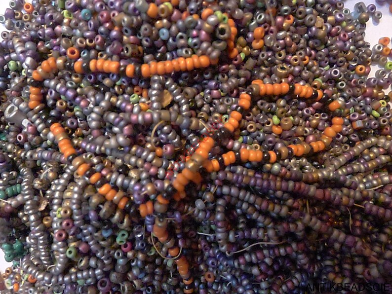 Antique Glass Beads 7/0 Etsy UK
