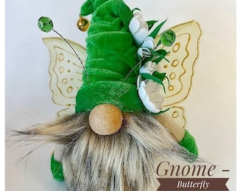 pattern pdf for gnome butterfly draft  DIY HandMade