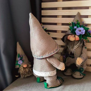 pattern pdf scandinavian spring gnome Willy forest flower gnome DIY HandMade free video tutorial zdjęcie 8