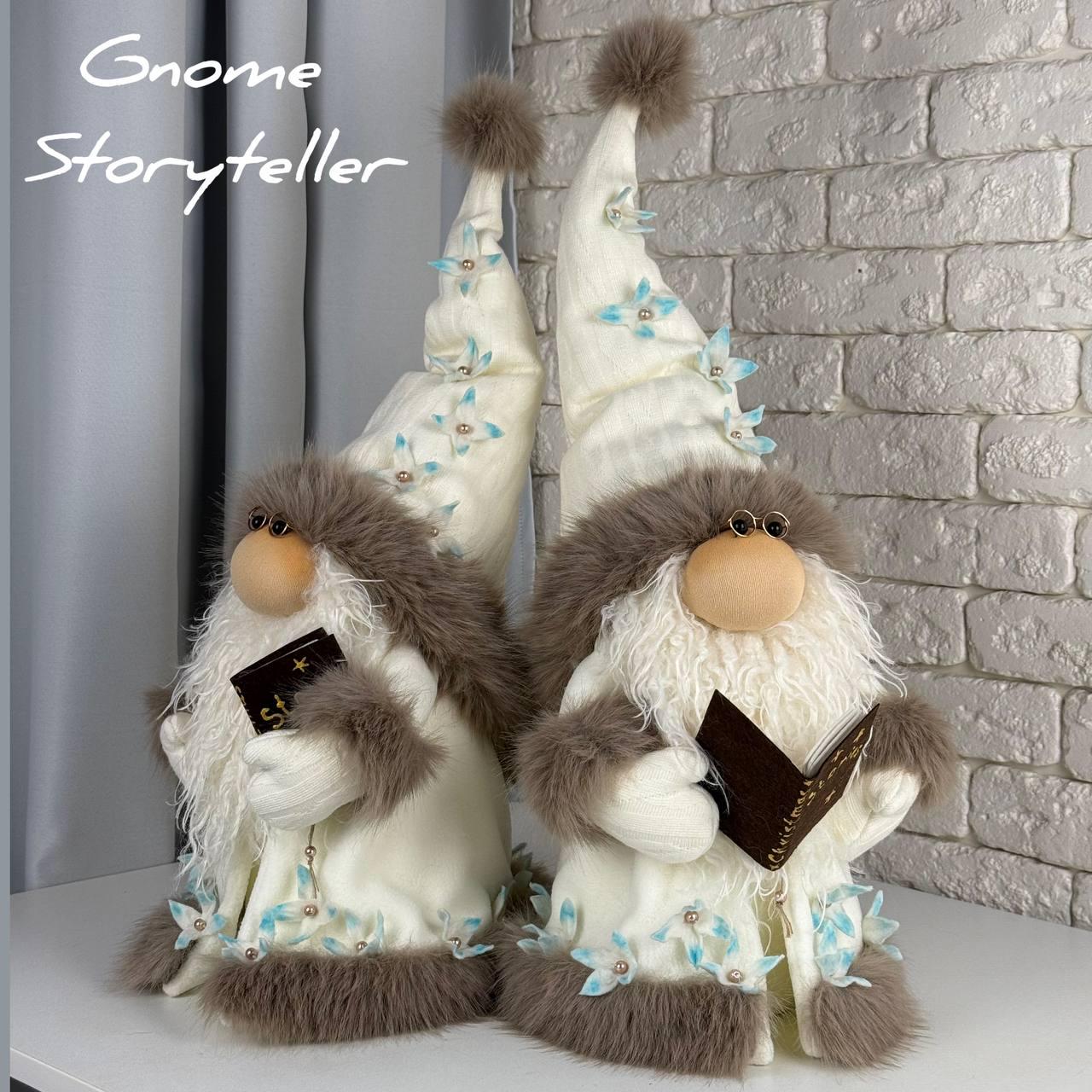 Pattern Pdf for Scandinavian Gnome Storyteller, сhristmas Decor, DIY ...