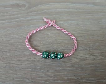 Bracelet pour enfant bijou perles bois