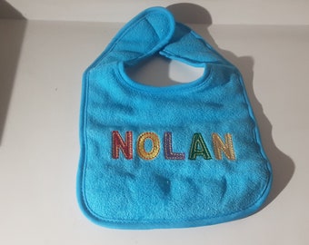 Ba voir baby personalized with the first name of NOLAN birth gift