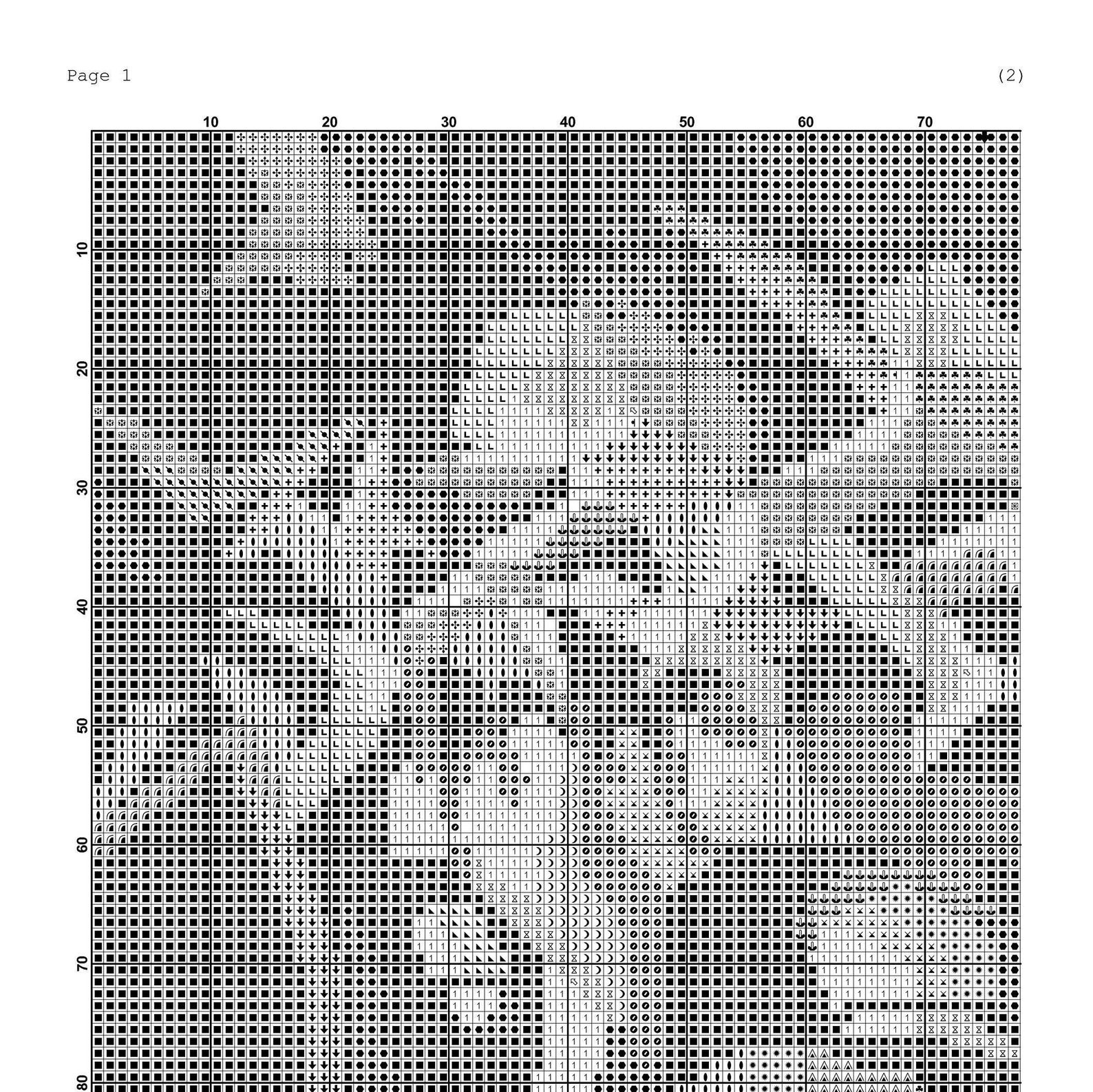 Jesus Christ Cross Stitch Pattern Gift for Grandma Instant Etsy