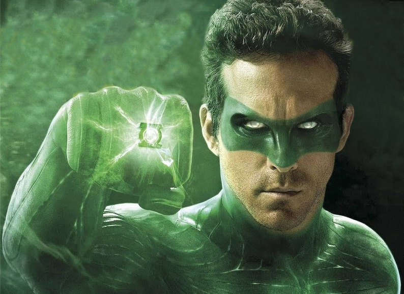 Green Lantern Cross stitch pattern Fantasy art Comics Printable Pattern Superhero birthday gift Child room decor Gift for brother