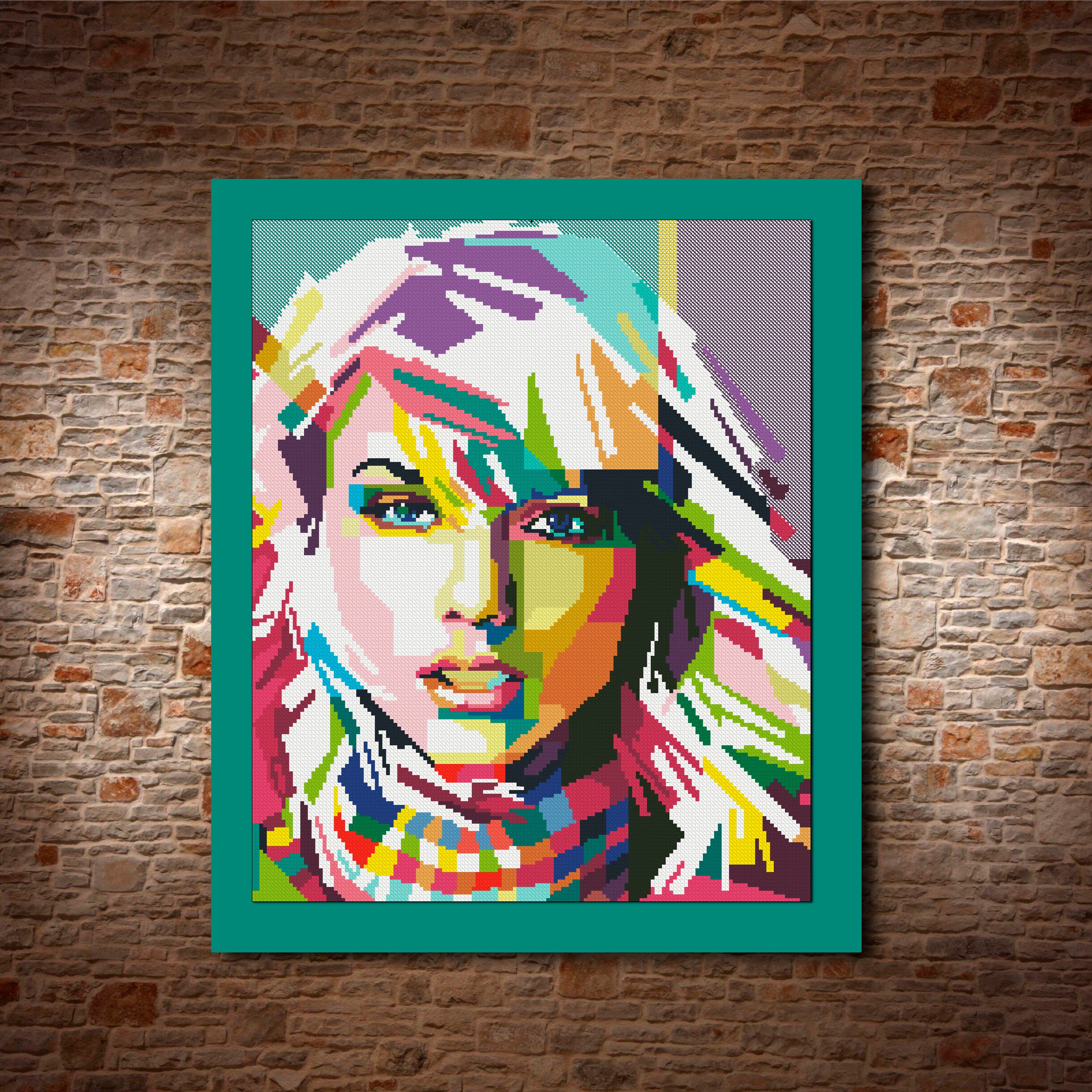 Taylor Swift Cross Stitch Pattern Taylor Swift Poster Taylor Etsy