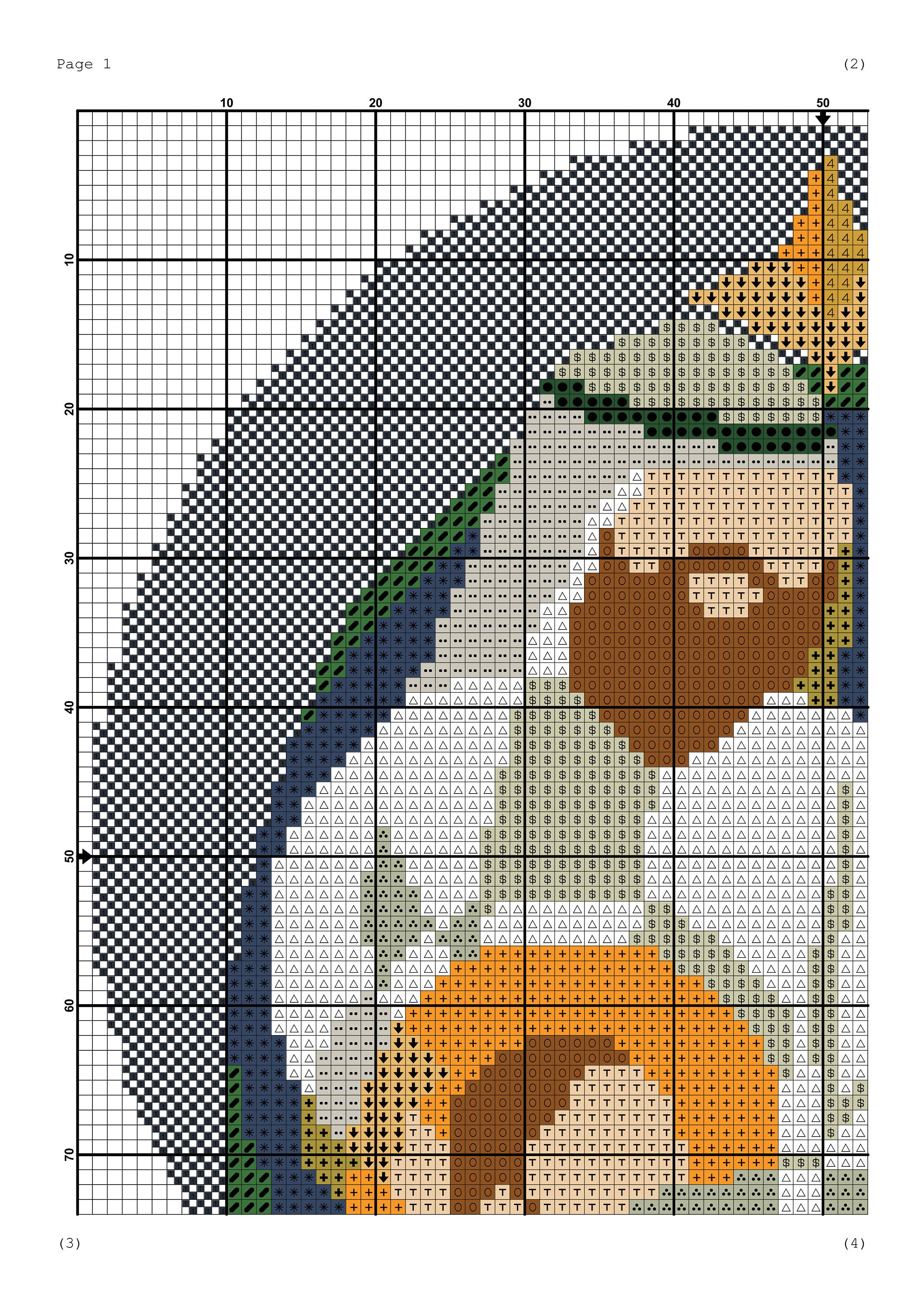 Nativity scene Cross stitch pattern Christmas eve pattern Etsy