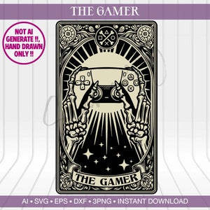 Carta del tarot del jugador png ai eps dxf svg ∞ Cartas del tarot de la bruja ∞ Cartas del tarot independientes ∞ Cartas del tarot inspiradas ∞ Descarga digital ∞ Amante de los juegos