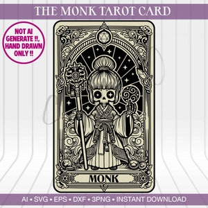 Personnage de jeu moine png ai eps dxf svg Skull Tarot svg Gaming Dice svg Donjons et dragons svg Jeu de société svg ∞ Cours du MDN
