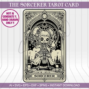 Personnage du jeu sorcier png ai eps dxf svg Skull Tarot svg Gaming Dice svg ∞ Donjons et dragons svg Jeu de société svg ∞ Cours du MDN