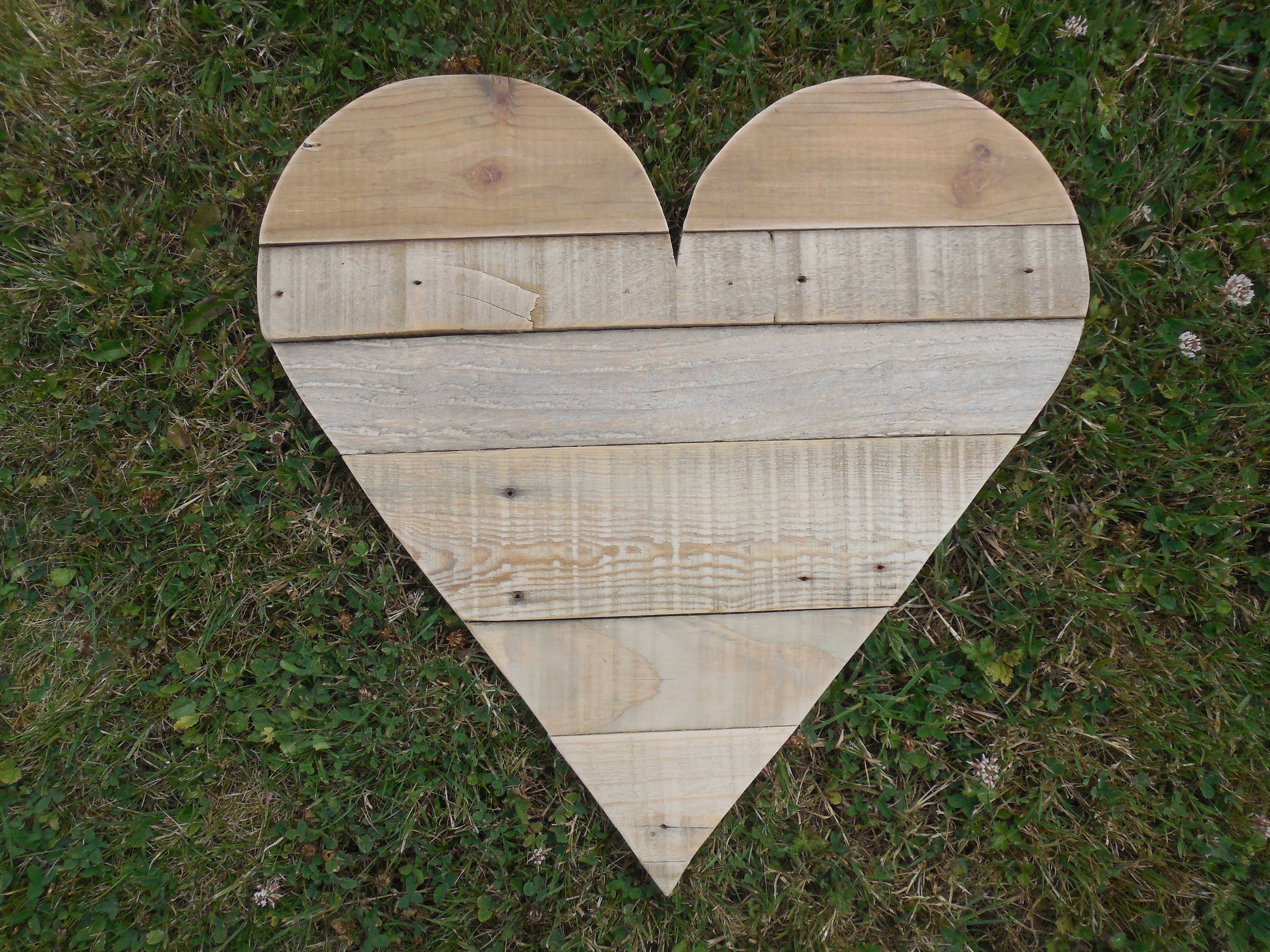 Coeur en Bois 50cm