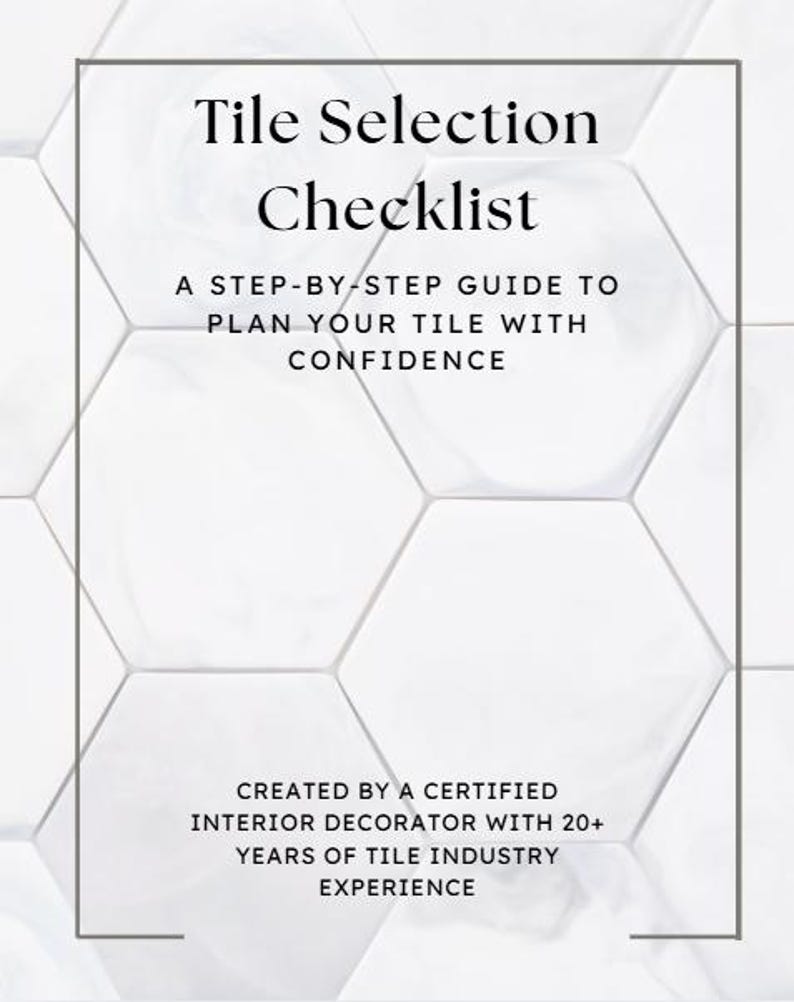 Tile Laying Checklist.pdf Tile Selection Checklist for Home Renovation | Floor, Shower ...