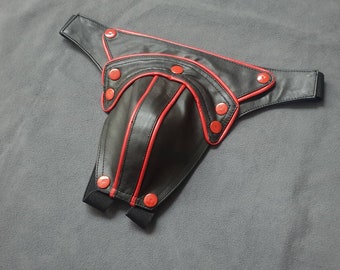 thong leather slip String Lederhose Jockstrap Leder pants Jock strap JOCK STRAP