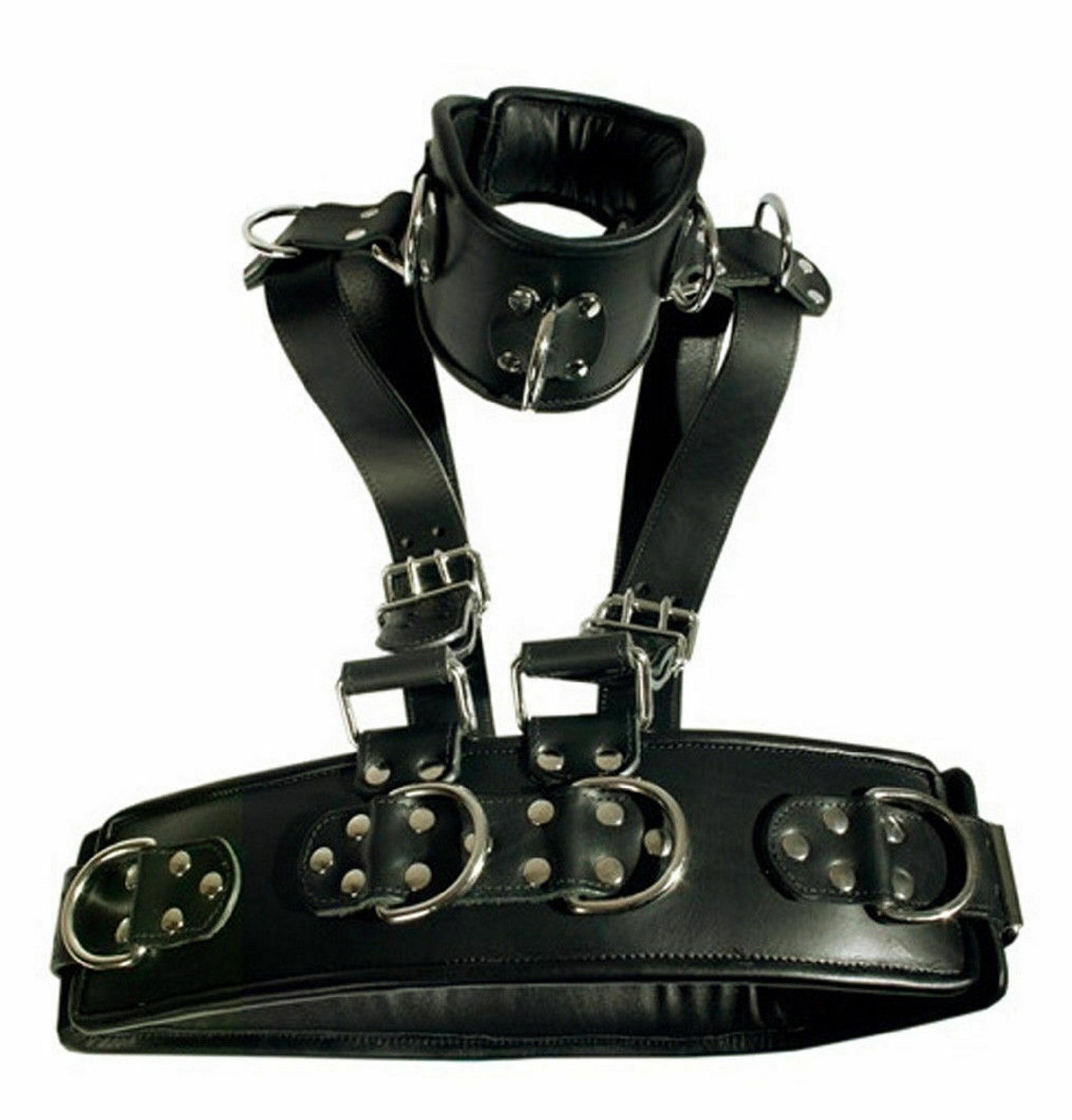 100 Genuine Leather Full Body Roman Harness Men's Etsy