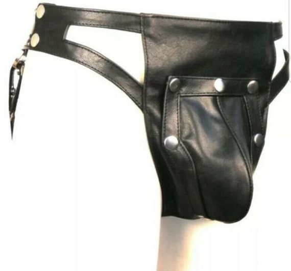 thong leather slip String Lederhose Jockstrap Leder pants Jock strap JOCK STRAP