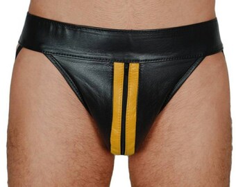 100% Genuine leather Jockstrap | Gay adult jockstraps | sexy thong BDSM underwear fetish | Mens sexy jock strap | Mature Jock Gifts for Him