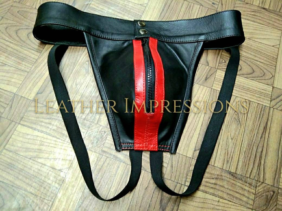 100 Real leather Jockstrap Gay adult jockstraps sexy Etsy