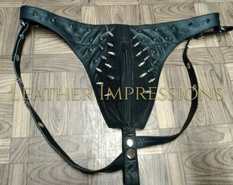 Spiked Jock Strap - Etsy UK
