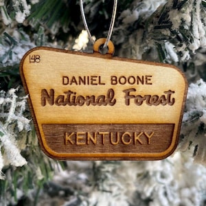 Daniel Boone National Forest Ornament