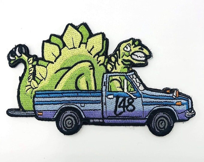 Stegosaurus Hilux Pickup Truck Patch