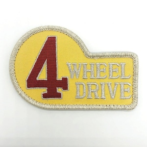 40 Series 4 Wheel Drive Emblem Patch