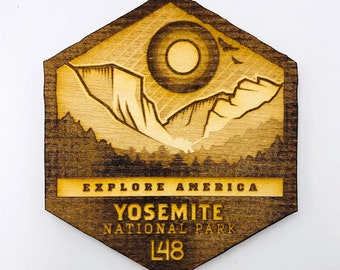 Yosemite National Park Explore America Wood Patch