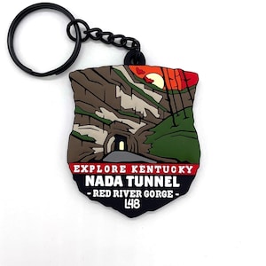 Red River Gorge Nada Tunnel Keychain